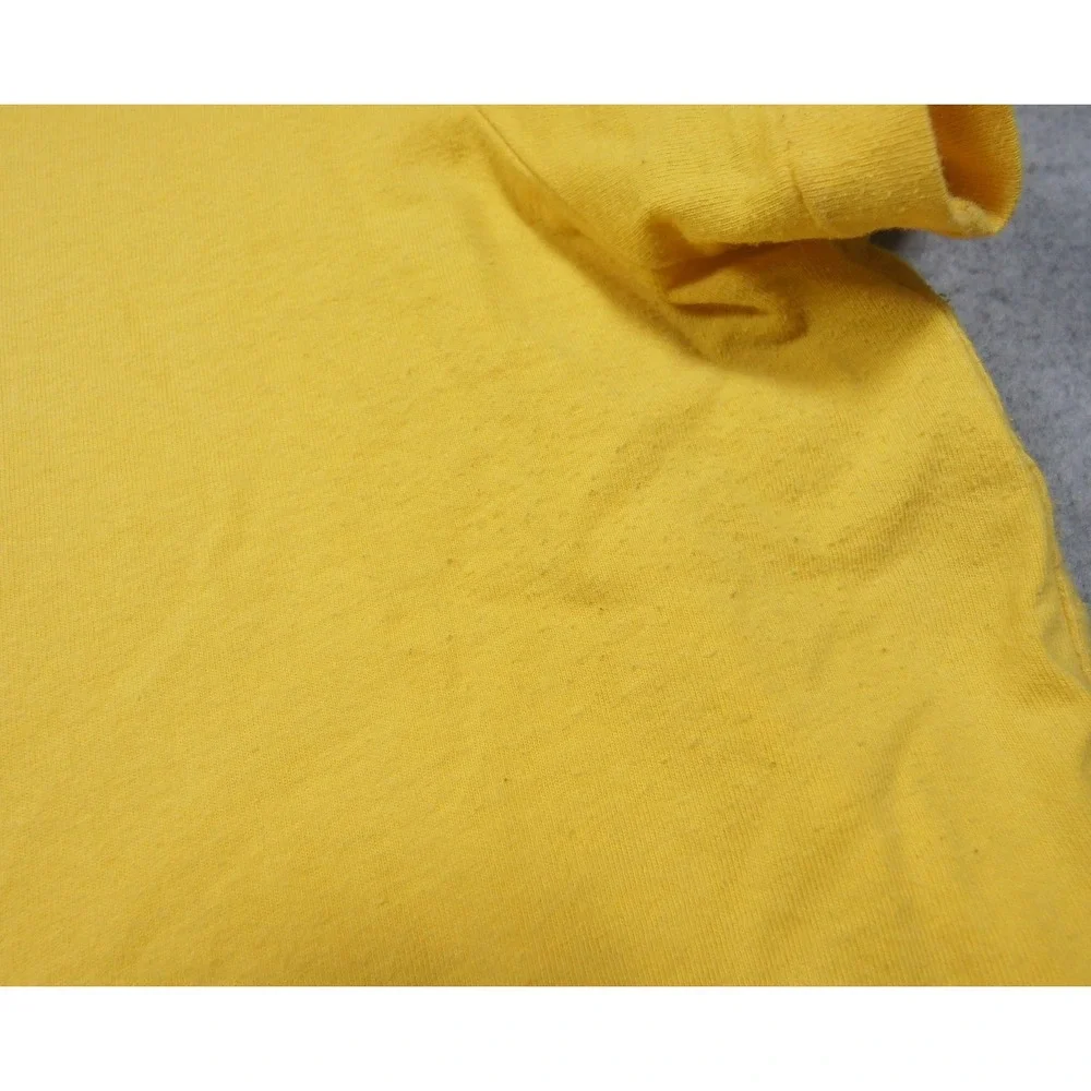 Polo Ralph Lauren Shirt Mens XLarge Yellow Graphic Tee Classic Fit Short Sleeve